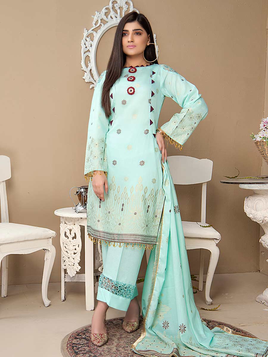 Aalaya Banarsi Brosha Lawn Vol 06 2021 D#03