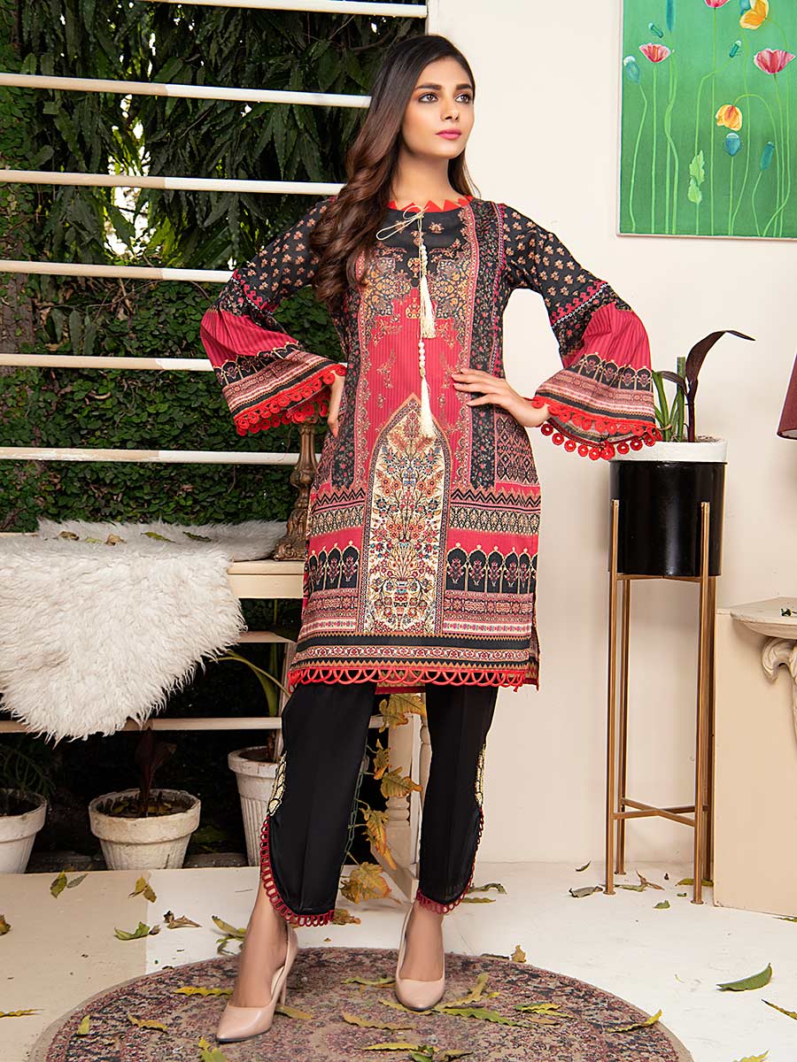 Aalaya Premium Lawn Shirt Vol 1 2021 D#19