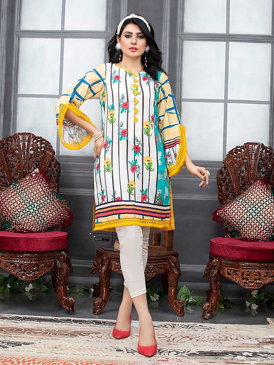 Aalaya Premium Stitch Lawn Shirt Vol 02 2021 D#10
