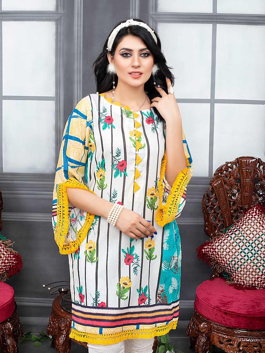 Aalaya Premium Stitch Lawn Shirt Vol 02 2021 D#10