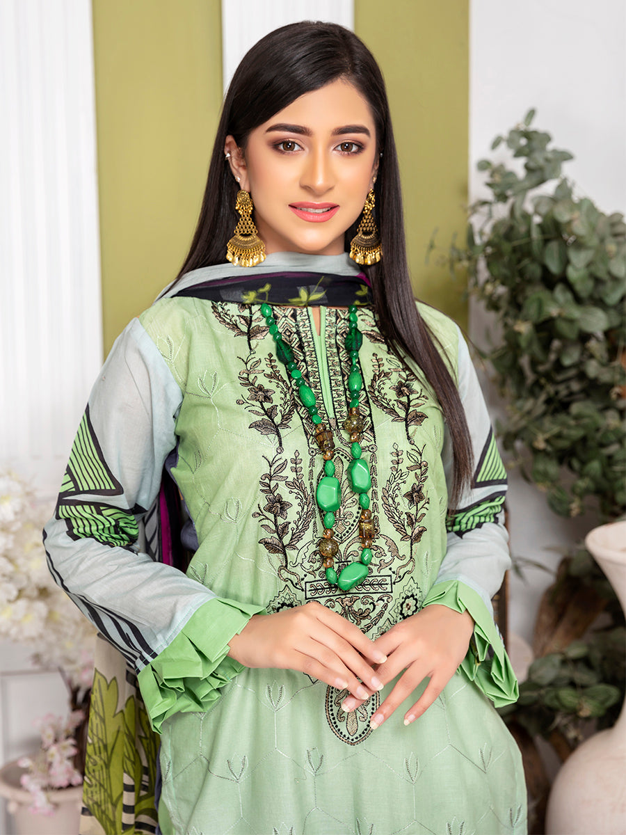 Aalaya Premium Embroidered Lawn Vol 10 2021 D#04