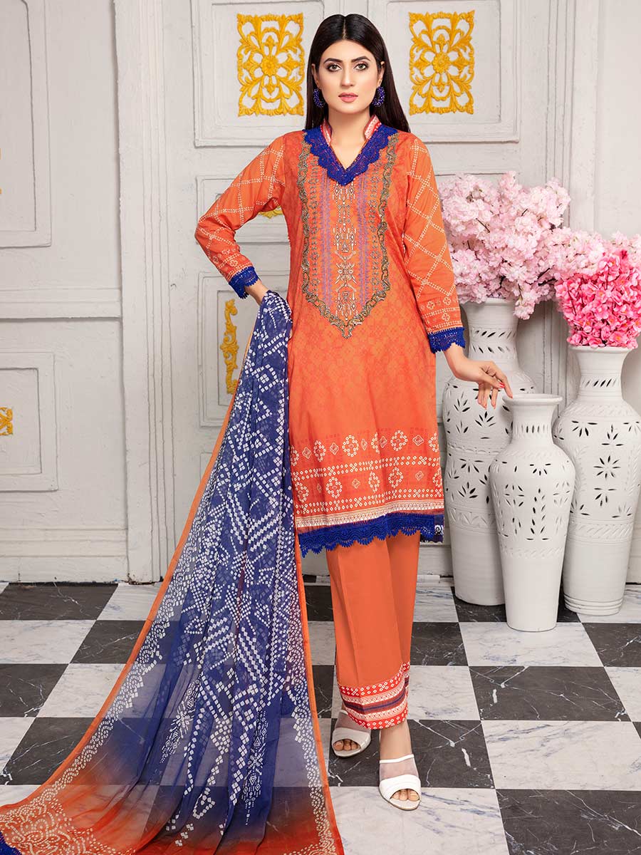 Aalaya Lawn Chunri collection Vol 05 2021 D#01