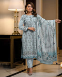 Peach Mono Prints by Aalaya Winter Vol 01 '25 D 09