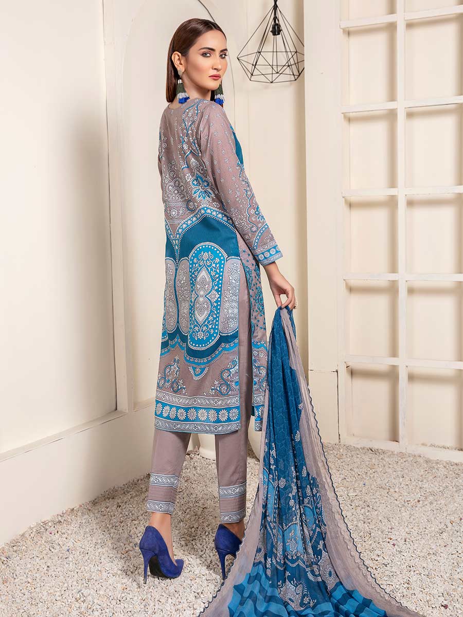 Aalaya Embroidered Collection Lawn 2021 D#06