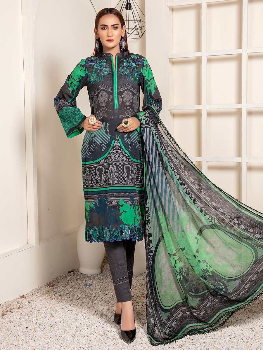Aalaya Embroidered Collection Lawn 2021 D#08