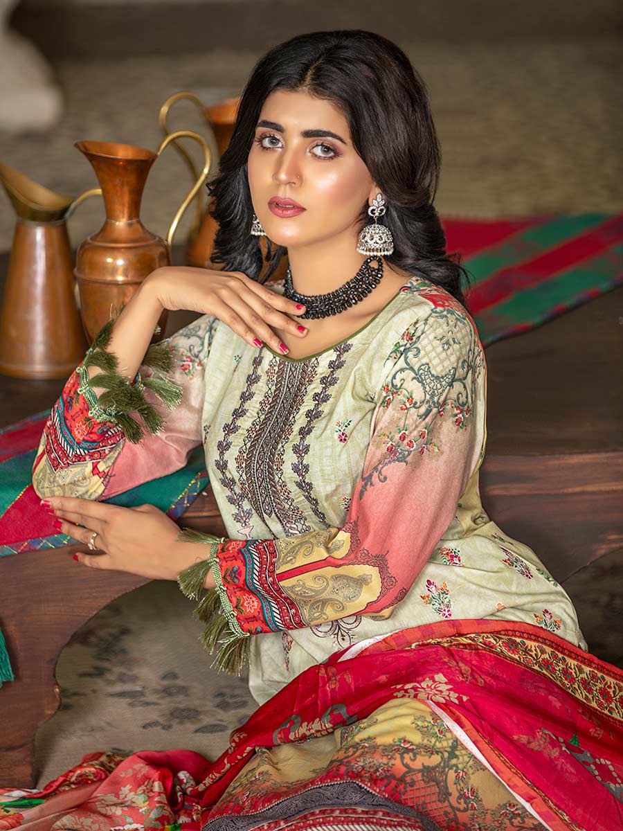 Aalaya Embroidered Lawn Vol A10 2021 D#10