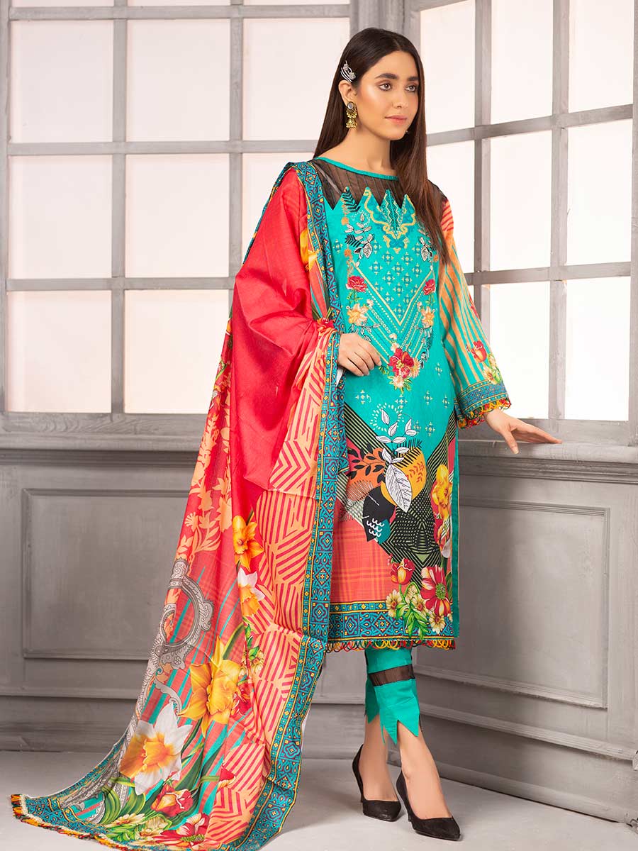 Aalaya Embroidered Lawn Vol A11 2021 D#06