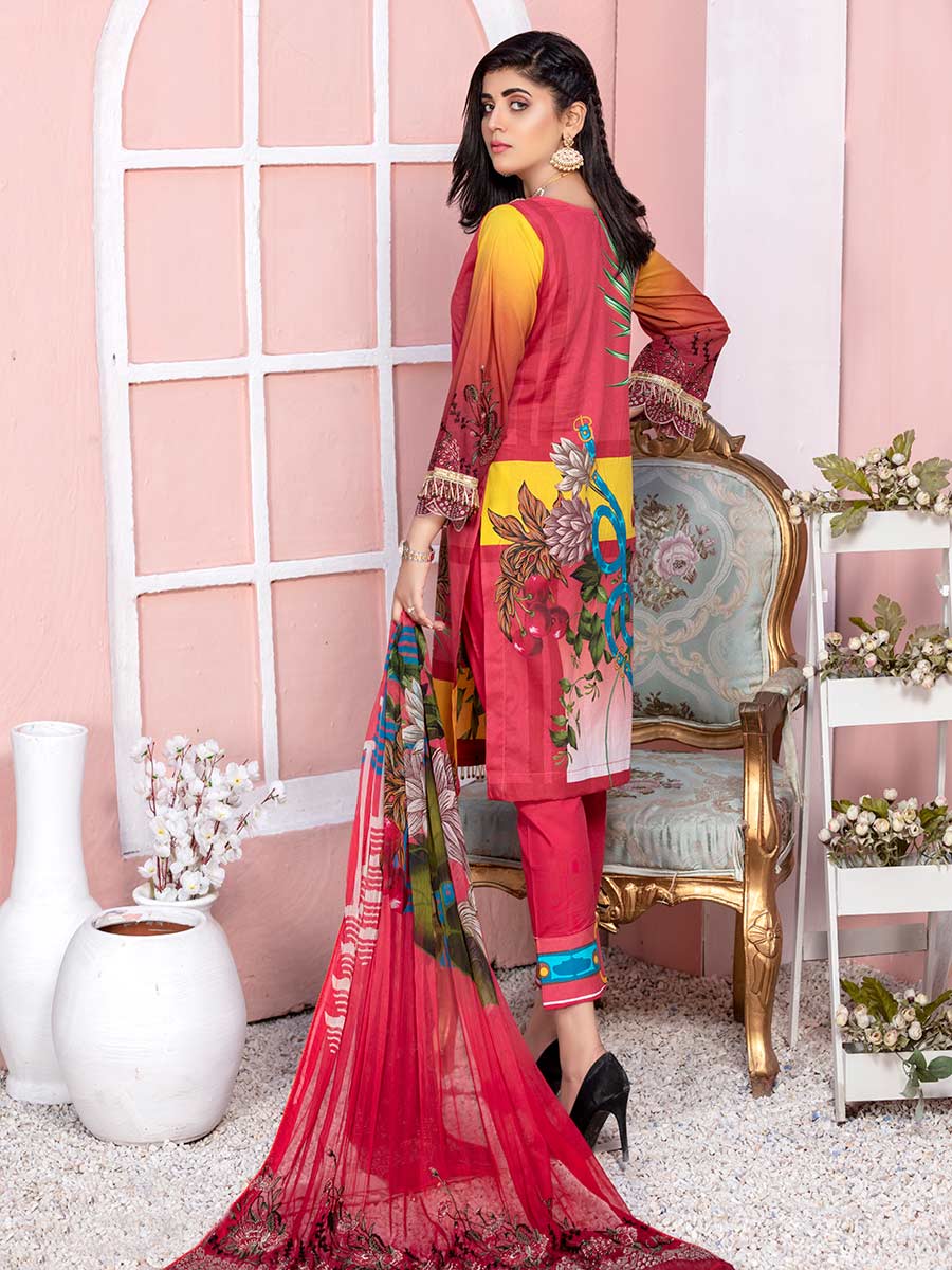 Aalaya Embroidered Lawn Vol A15 2021 D#09