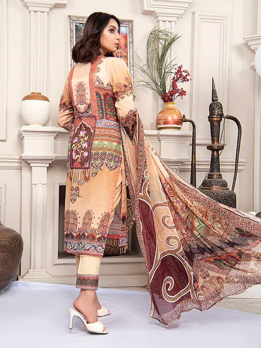 Aalaya Embroidered Swiss Lawn Vol A17 2021 D#07