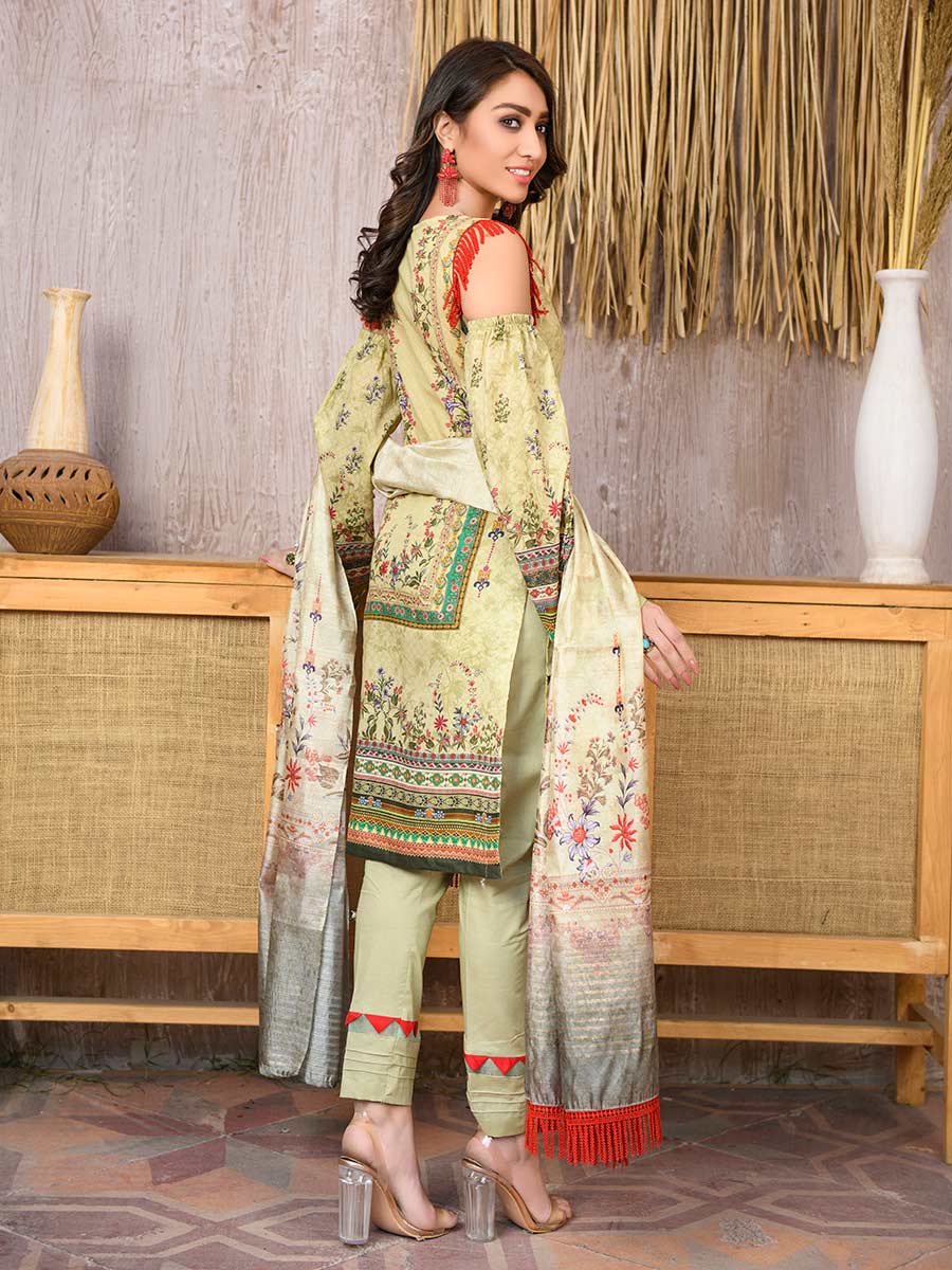 Aalaya Embroidered Lawn Vol A19 2021 D#04