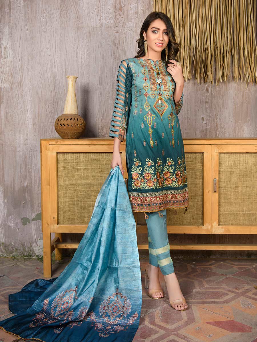 Aalaya Embroidered Lawn Vol A19 2021 D#06