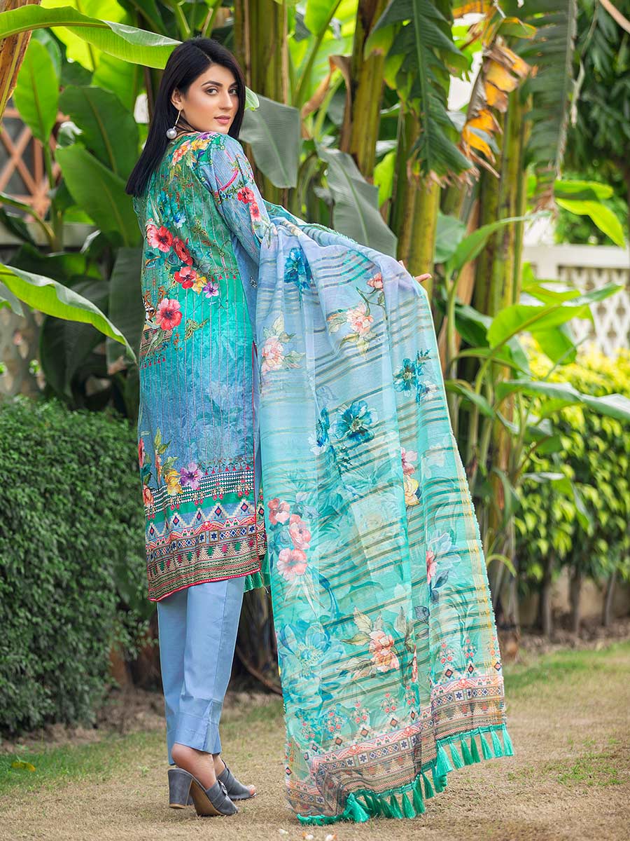 Aalaya Embroidered Lawn Vol A5 '21 D#02