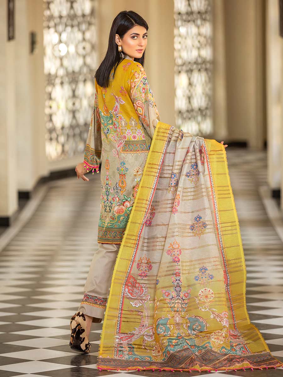 Aalaya Embroidered Lawn Vol A5 '21 D#08