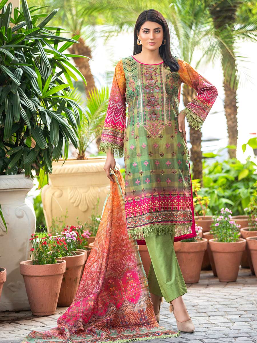 Aalaya Embroidered Lawn Vol A5 '21 D#09