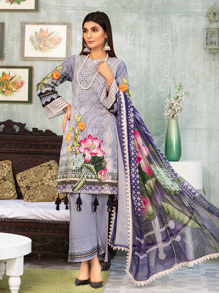 Aalaya Embroidered Lawn Vol A6 2021 D#05