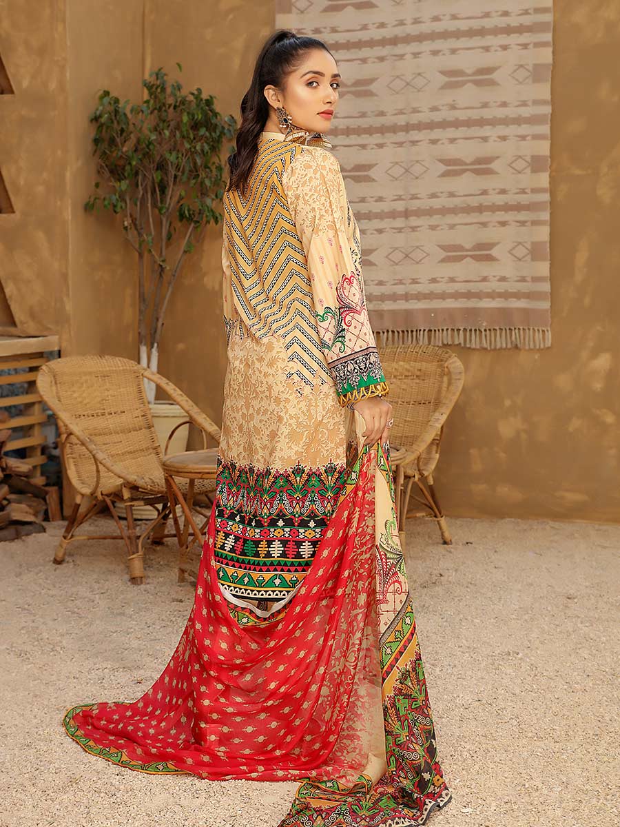 Aalaya Embroidered Lawn Vol A7 '21 D#03