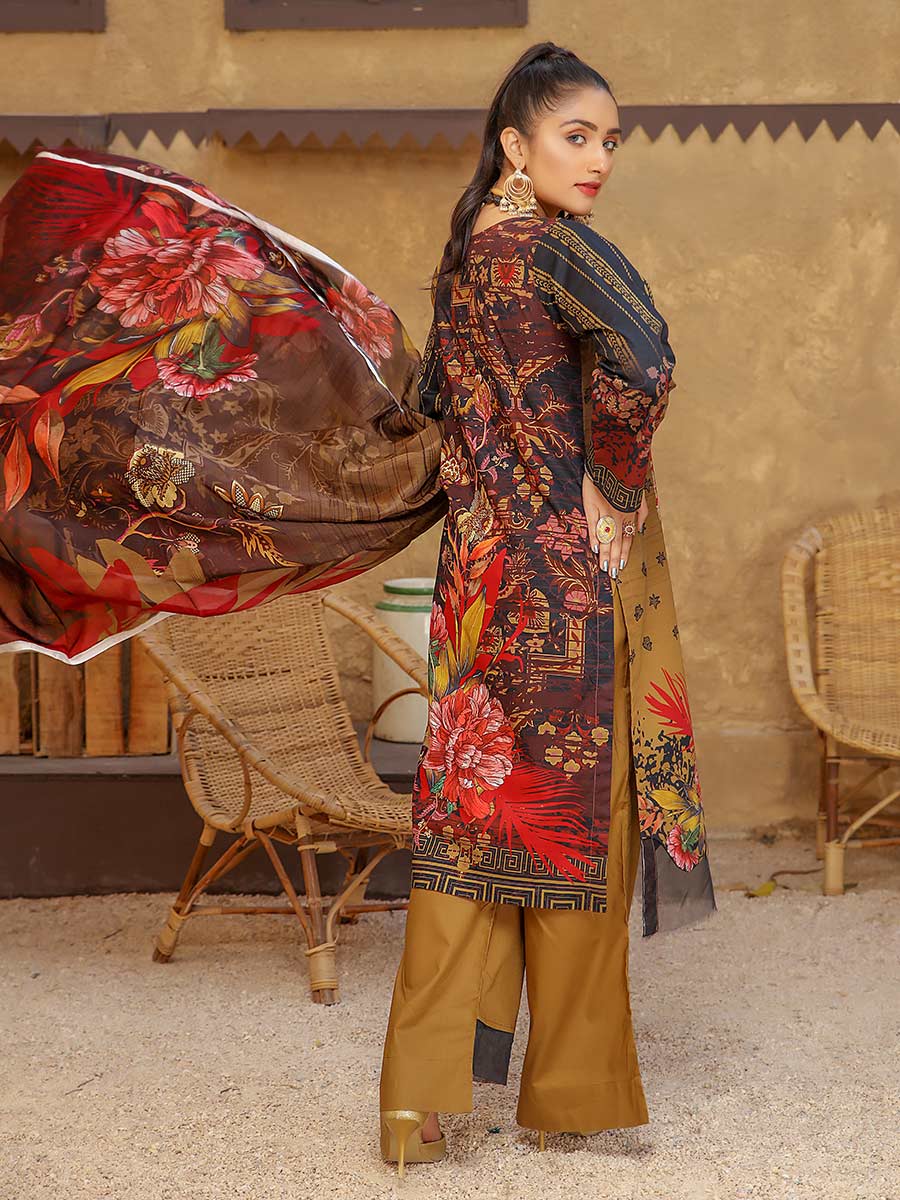 Aalaya Embroidered Lawn Vol A7 '21 D#07
