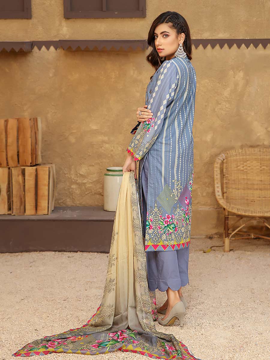 Aalaya Embroidered Lawn Vol A7 '21 D#09