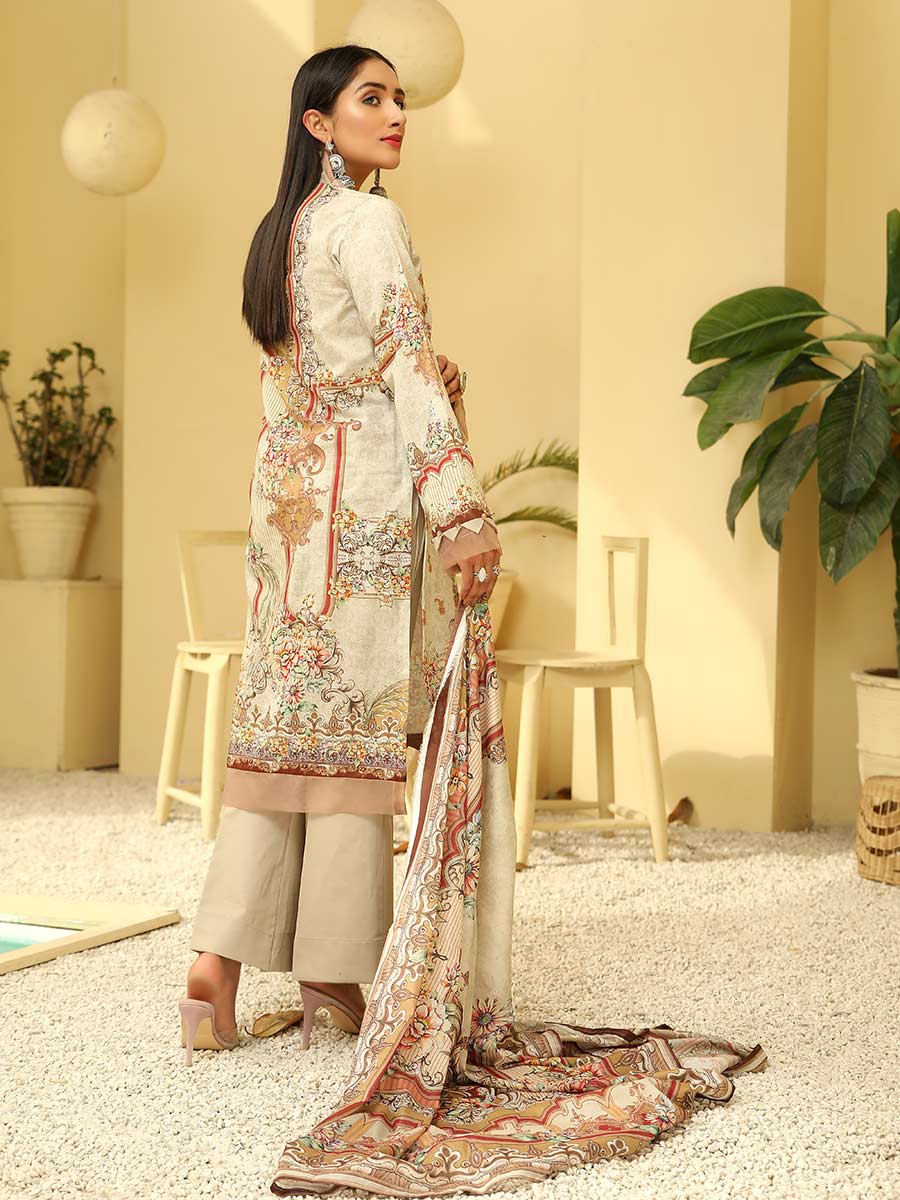 Aalaya Embroidered Lawn Vol A8 2021 D#03