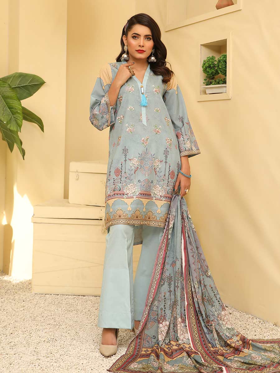 Aalaya Embroidered Lawn Vol A8 2021 D#07