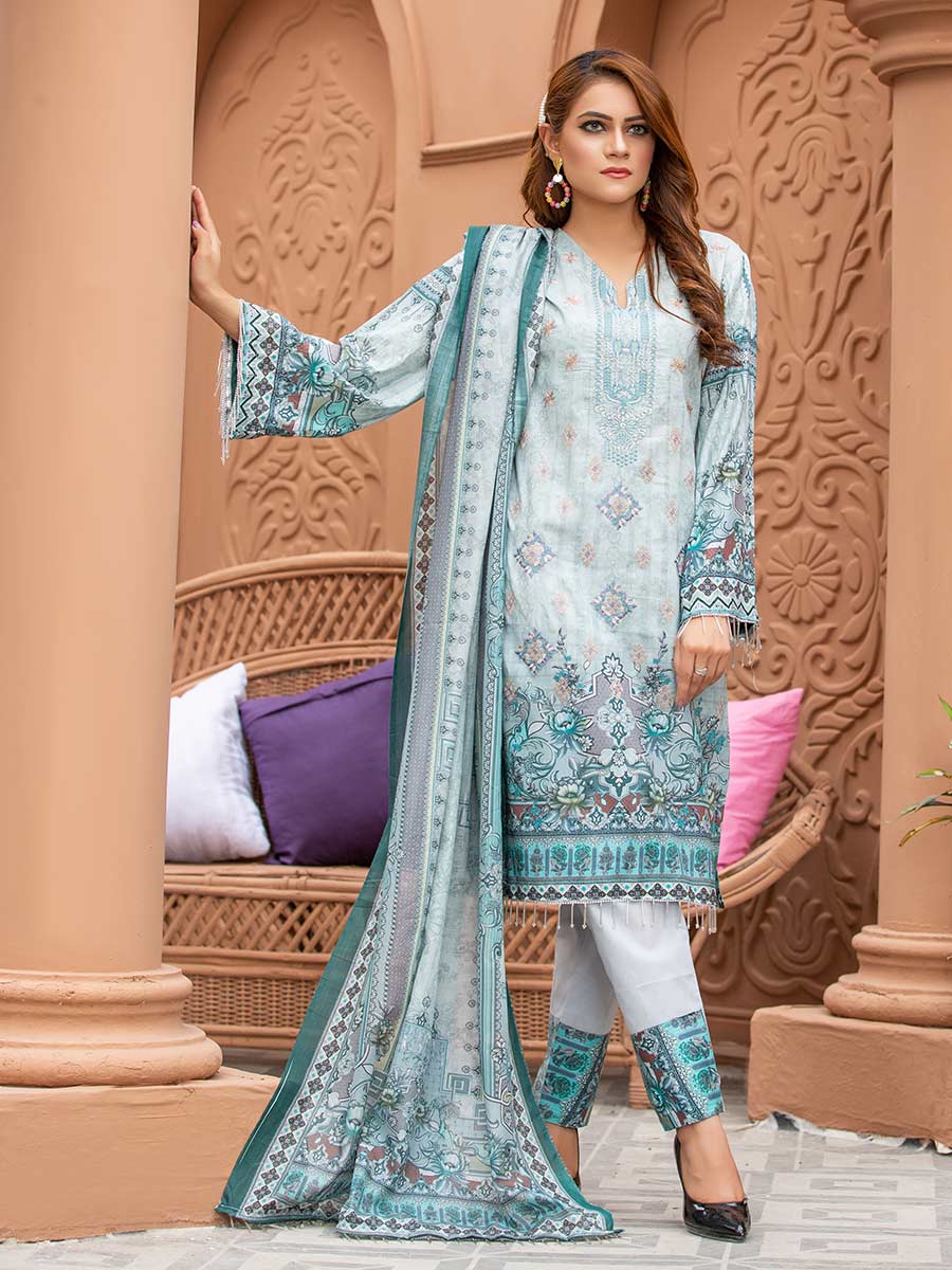 Aalaya Mother Collection Lawn Vol B4 2021 D#01