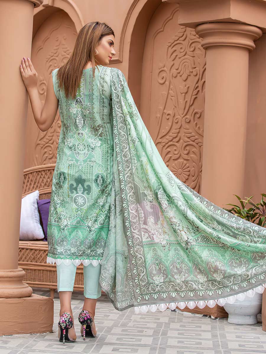 Aalaya Mother Collection Lawn Vol B4 2021 D#02