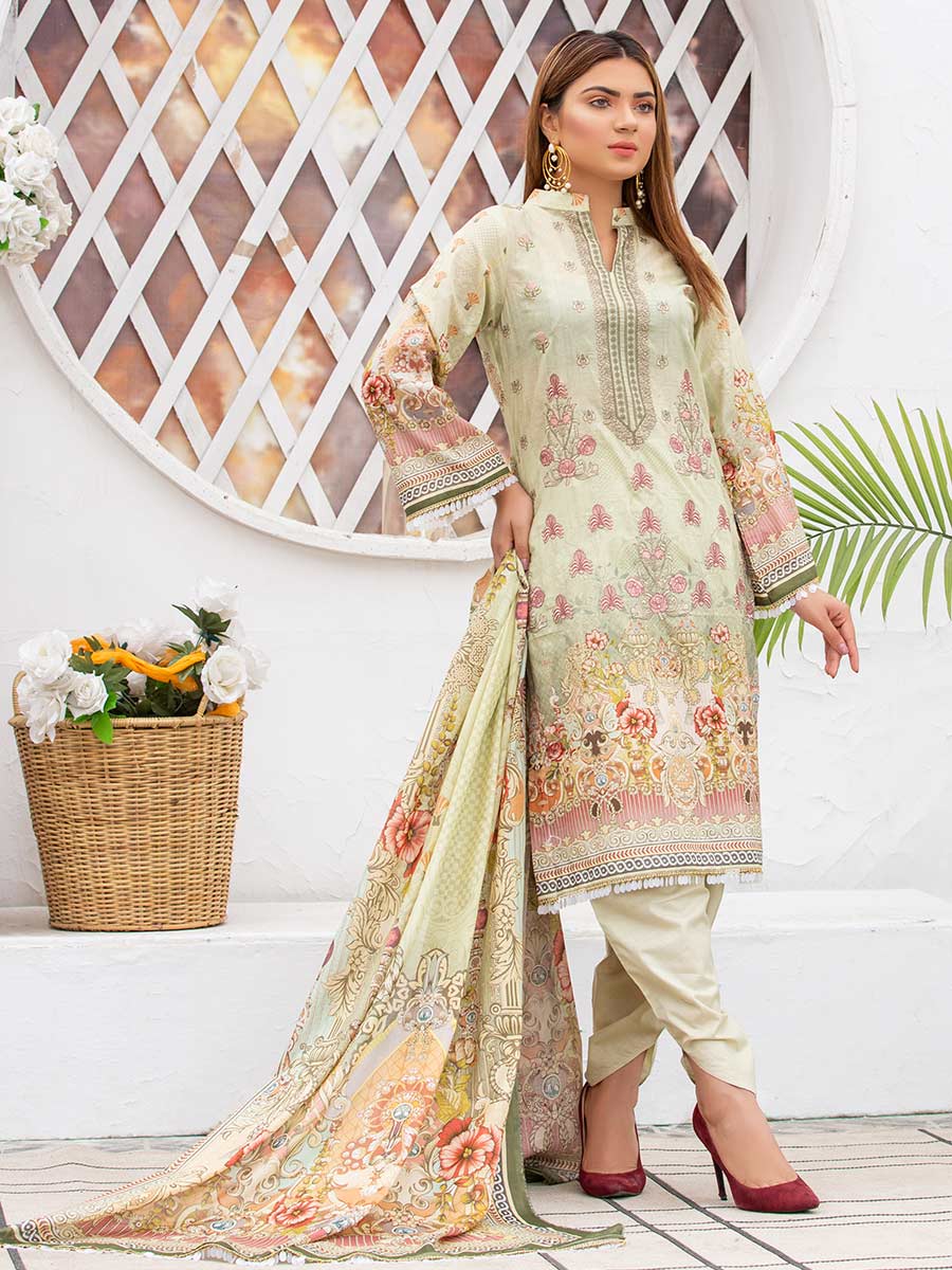 Aalaya Mother Collection Lawn Vol B4 2021 D#04