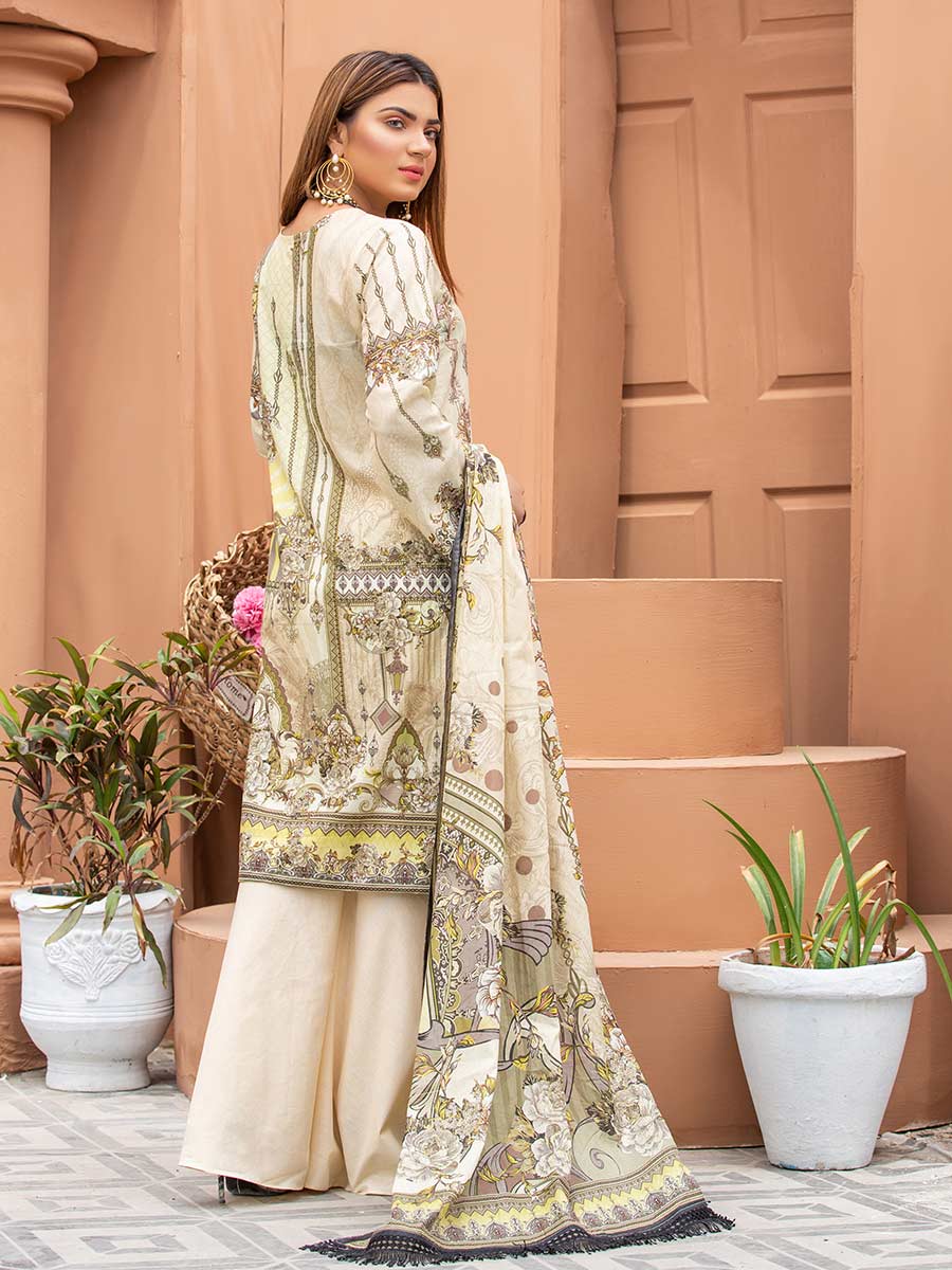 Aalaya Mother Collection Stitch Lawn Vol B4 2021 D#06