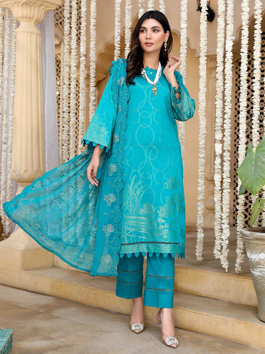 Salwar Suit Banarasi Silk Green Woven Salwar Kameez – Kajols - Indian &  Pakistani Fashion & Tailoring