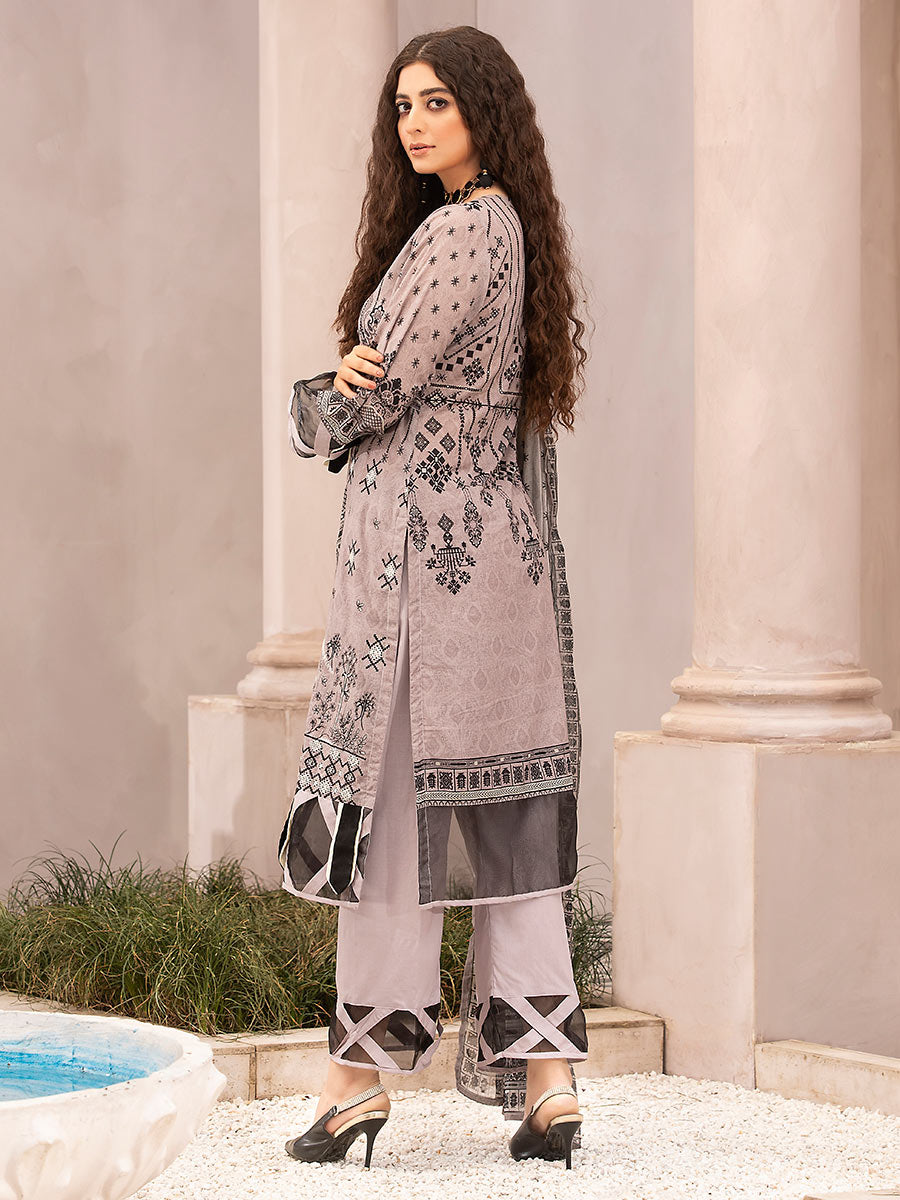 Minha Embroidered Lawn Vol 01 2022 D#01