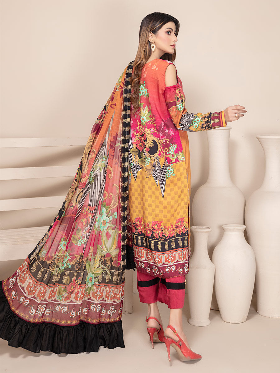 Umeed Embroidered Viscose Vol 03 2021 D#01