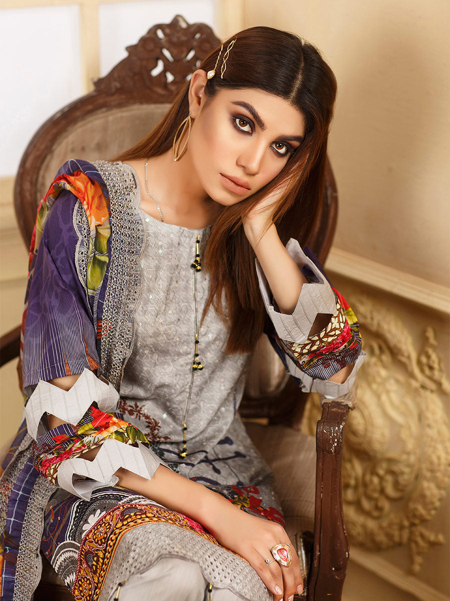 Umeed Embroidered Viscose Vol 04 2021 D#01
