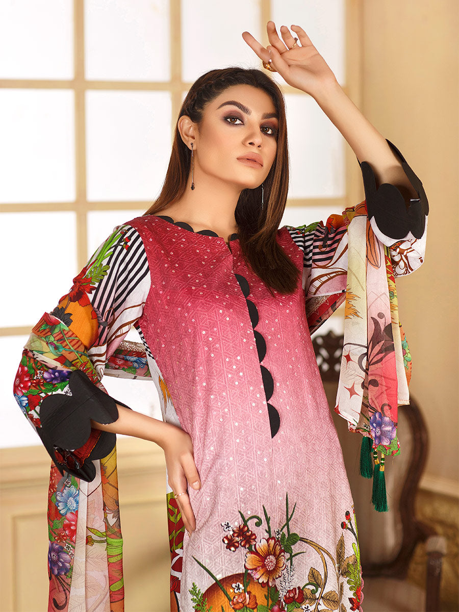 Umeed Embroidered Viscose Vol 04 2021 D#08
