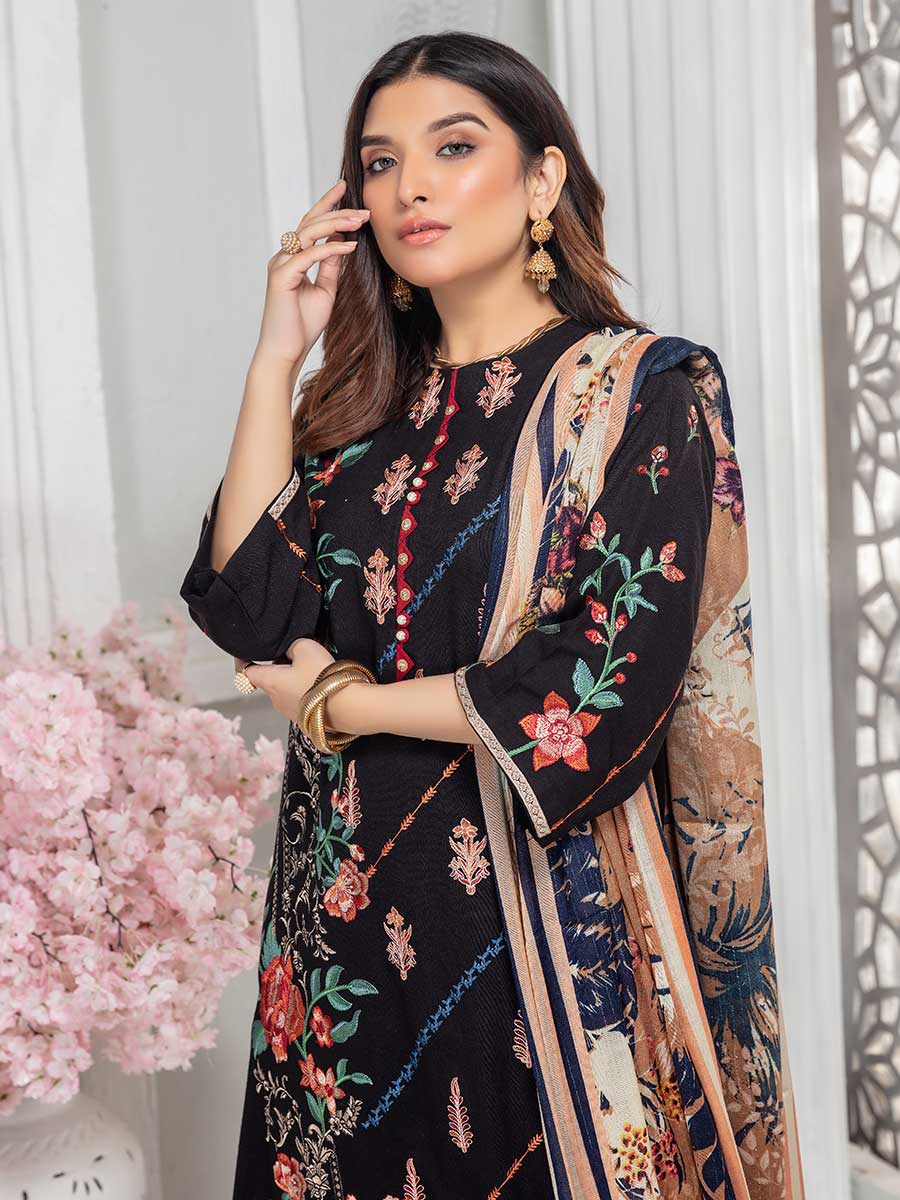 Zara Embroidered Slub Peach Stitch 2021 D#05 – - Main Image